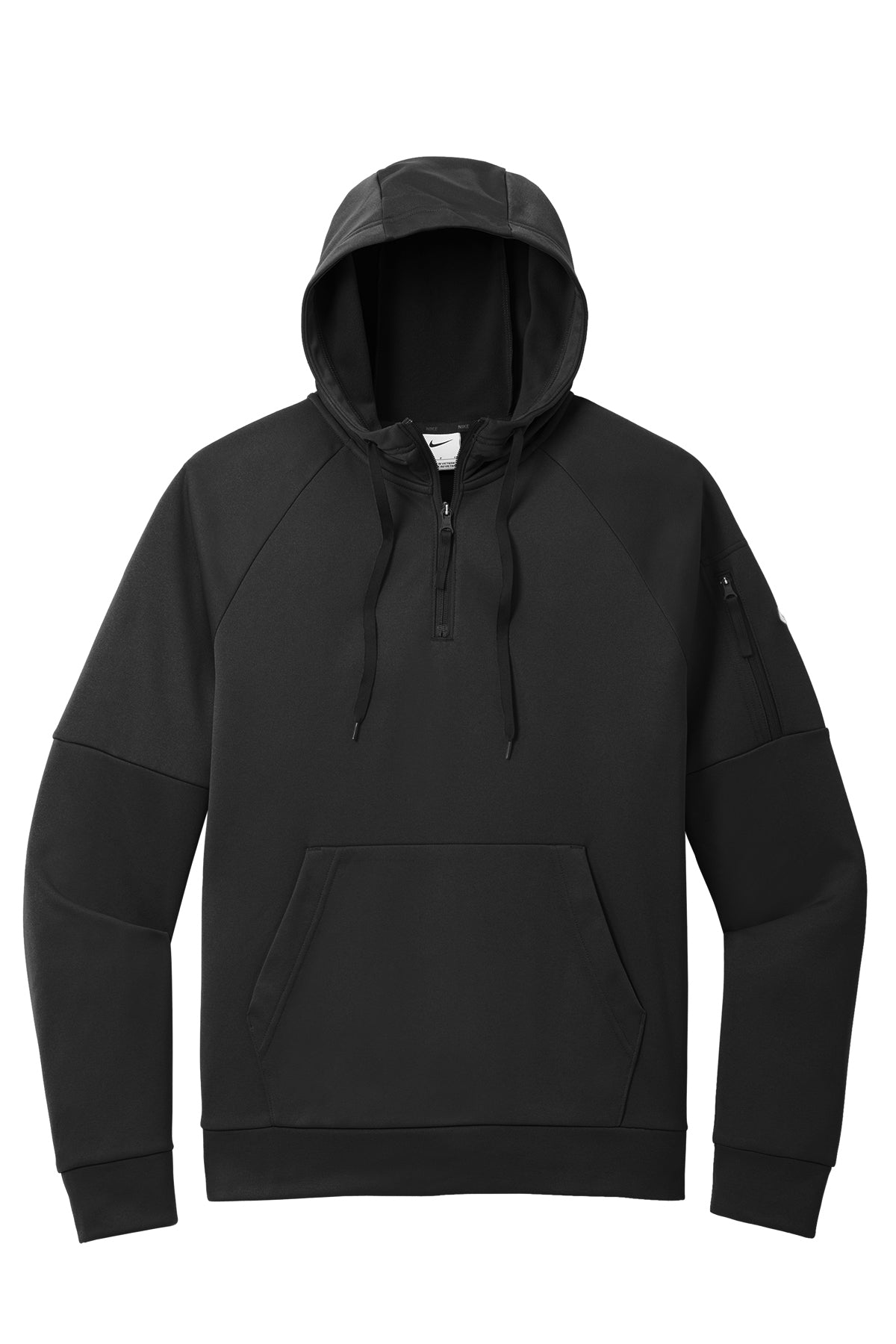 nike therma fit ¼ zip hoodie (100% polyester)