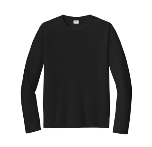 dri longsleeve shirt (100% polyester)