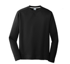 performance crewneck (100% polyester)